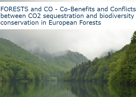 FORESTS and CO - Co-Benefits and Conflicts between CO2 sequestration and biodiversity conservation in European Forests